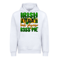 White Irish today but please kiss me Urban Hoodie - CowGirlArtShop