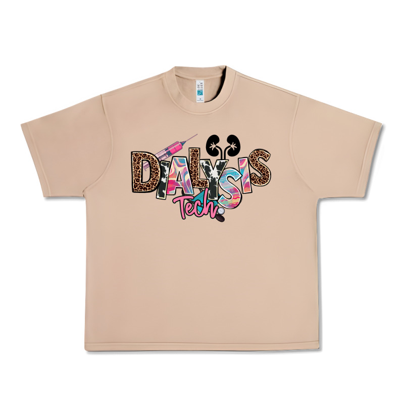 Dialysis Technician Kidney Tech Urban Heavy Tee by NancyCooperArtShop | Teevron