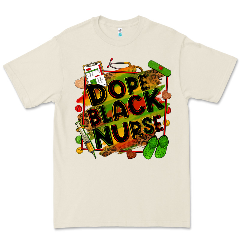 Dope Black Nurse Juneteenth Premium Tee by Zillion Design Studio | Teevron