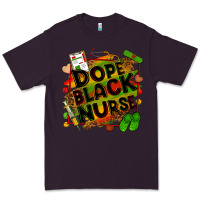 Plum Dope black Nurse juneteenth Premium Tee - Zillion Design Studio
