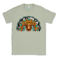 Matcha turquoise cowhide sunflower headband highland cow Classic Tee - Jasminsmagicworld