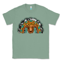 Sage turquoise cowhide sunflower headband highland cow Classic Tee - Jasminsmagicworld