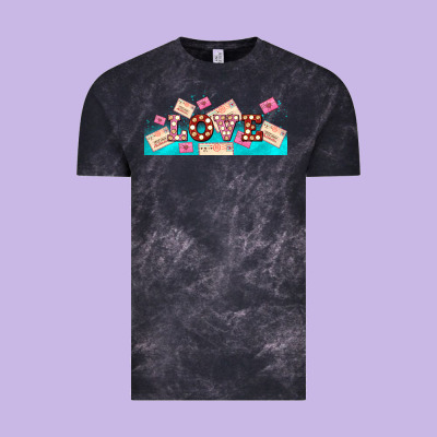 Love And Love Letters Vintage Tee Designed By Adodesignshop