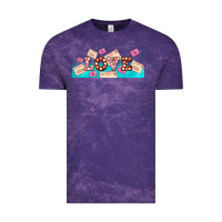 Cloud Purple love and love letters Vintage Tee - AdoDesignShop