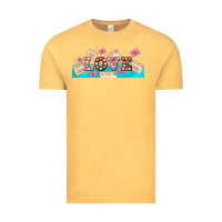 Vintage Mustard love and love letters Vintage Tee - AdoDesignShop