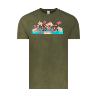 Vintage Olive love and love letters Vintage Tee - AdoDesignShop