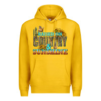 Lemon Raised on Country and Sunshine Premium Hoodie - texasbilliewilder