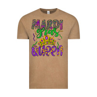Vintage Coffee mardi gras queen Vintage Tee - Artiststas