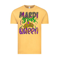 Vintage Mustard mardi gras queen Vintage Tee - Artiststas