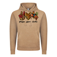 Peace Love Rodeo Vintage Hoodie | Teevron