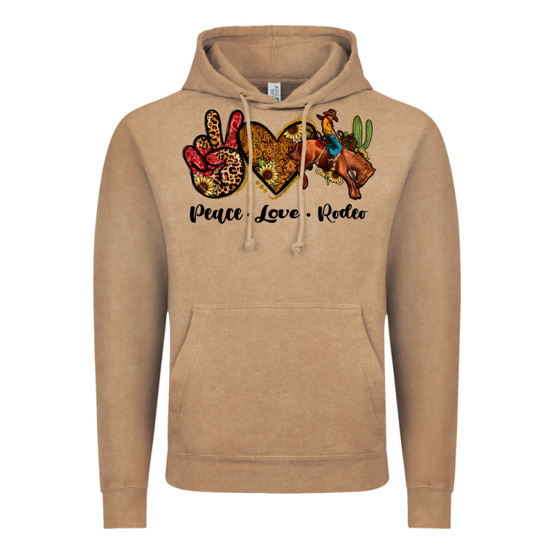 Peace Love Rodeo Vintage Hoodie by JahusDesignShop | Teevron