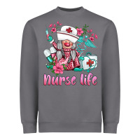 Storm nurse gnomies nurse  life spring Heavyweight Sweatshirt - BarkalooDesign