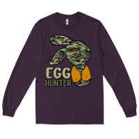 Plum egg hunter Long Sleeve Tee - MaliasSmallBusiness
