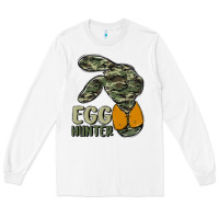 White egg hunter Long Sleeve Tee - MaliasSmallBusiness