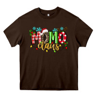 Chocolate Brown Momo Claus Heavy Core Tee - texasbilliewilder