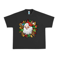 Pigment Black santa claus sunflower Urban Heavy Tee - Jasminsmagicworld