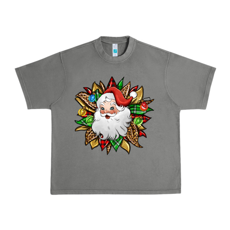 Santa Claus Sunflower Urban Heavy Tee by Jasminsmagicworld | Teevron