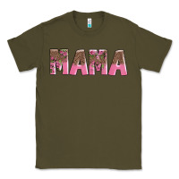 Army Green mama Classic Tee - AdoDesignShop