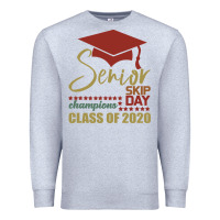 Heather Grey Senior Skip Day Champions Class Of 2020 Premium Sweatshirt - Bettercallsaul