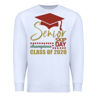 White Senior Skip Day Champions Class Of 2020 Premium Sweatshirt - Bettercallsaul