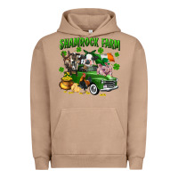 Pigment Burro Shamrock farm Urban Hoodie - CowGirlArtShop
