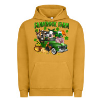 Pigment Peanut Butter Shamrock farm Urban Hoodie - CowGirlArtShop
