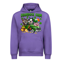 Tulip Shamrock farm Urban Hoodie - CowGirlArtShop
