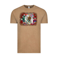 Vintage Coffee mexico flag christmas Vintage Tee - AdoDesignShop