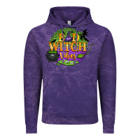 Cloud Purple bad witch vibes Vintage Hoodie - BundleAndBundleShop