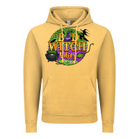Vintage Mustard bad witch vibes Vintage Hoodie - BundleAndBundleShop