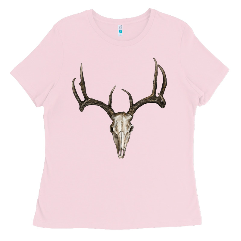 Deer Skull Ladies Tee by RanaPortraitStore | Teevron