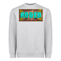 Western Rodeo Sunflowers Weapon  License Plate Template Heavyweight Sweatshirt | Teevron