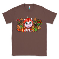 Chestnut Joy unicorn Christmas Classic Tee - NancyCooperArtShop