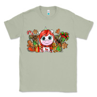 Matcha Joy unicorn Christmas Classic Tee - NancyCooperArtShop
