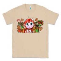 Mushroom Joy unicorn Christmas Classic Tee - NancyCooperArtShop