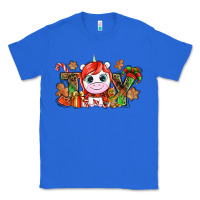 True Royal Joy unicorn Christmas Classic Tee - NancyCooperArtShop