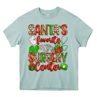 Arona Santa's Favorite Surgery Center png sublimation de Heavy Core Tee - texasbilliewilder