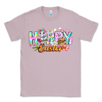 Lilac Happy Easter Classic Tee - CowhideDigitalArt