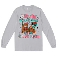 Moon Dust relax we're all crazy it's not competition Long Sleeve Tee - MaliasSmallBusiness