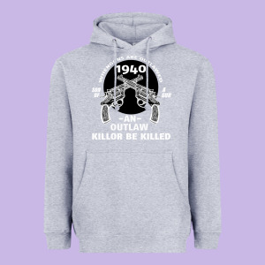Guns - When Guns Are Outlawed I'll Be Outlaw Heavyweight Hoodie Designed By Bettercallsaul