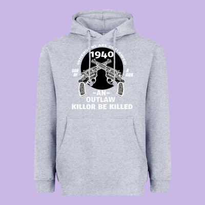 Guns - When Guns Are Outlawed I'll Be Outlaw Heavyweight Hoodie Designed By Bettercallsaul