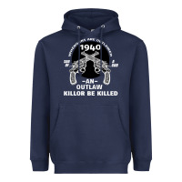 Navy Guns - When guns are outlawed I'll be outlaw Heavyweight Hoodie - Bettercallsaul