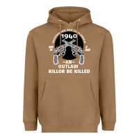 Toasted Coconut Guns - When guns are outlawed I'll be outlaw Heavyweight Hoodie - Bettercallsaul