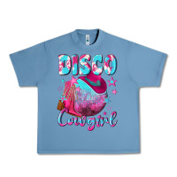 Pebble Blue disco cowgirl Urban Heavy Tee - NancyCooperArtShop