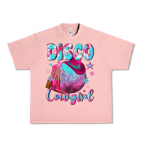 Salmon disco cowgirl Urban Heavy Tee - NancyCooperArtShop