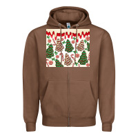 Christmas Tree Cakes Zipper Hoodie | Teevron