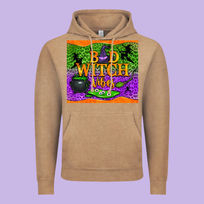 Bad Witch Vibes Tumbler Vintage Hoodie Designed By Bundleandbundleshop