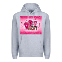 Heather Grey Her fight is our fight Premium Hoodie - NancyCooperArtShop