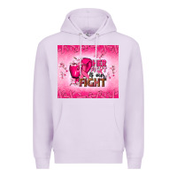 Lilac Her fight is our fight Premium Hoodie - NancyCooperArtShop