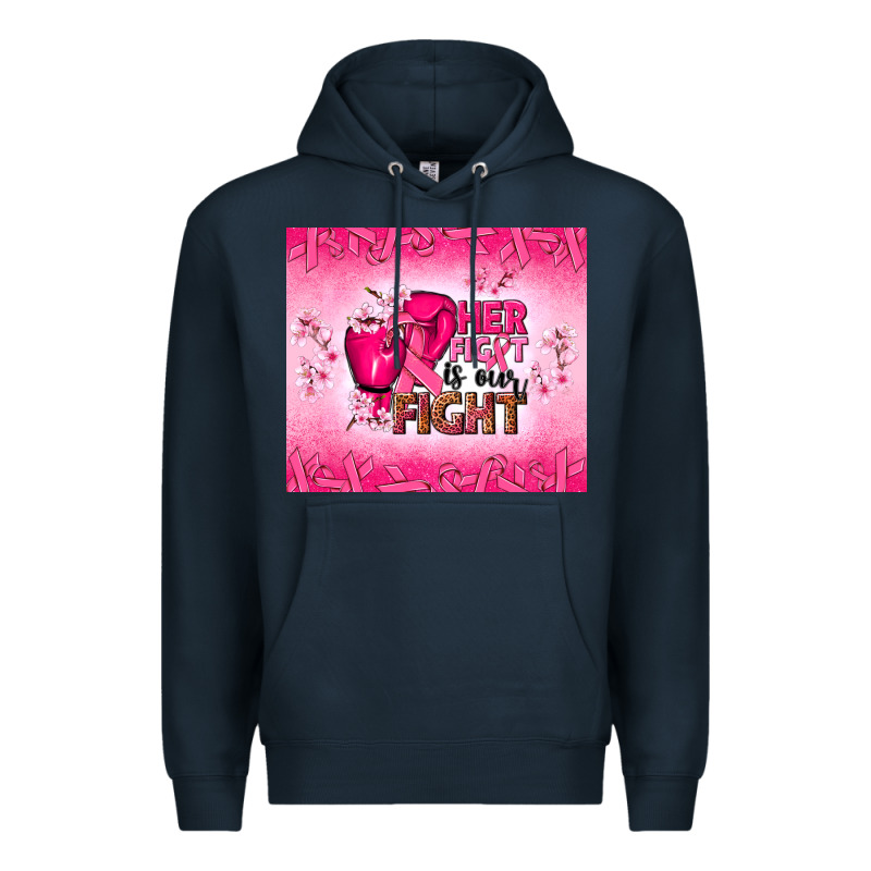 Her Fight Is Our Fight Premium Hoodie by NancyCooperArtShop | Teevron